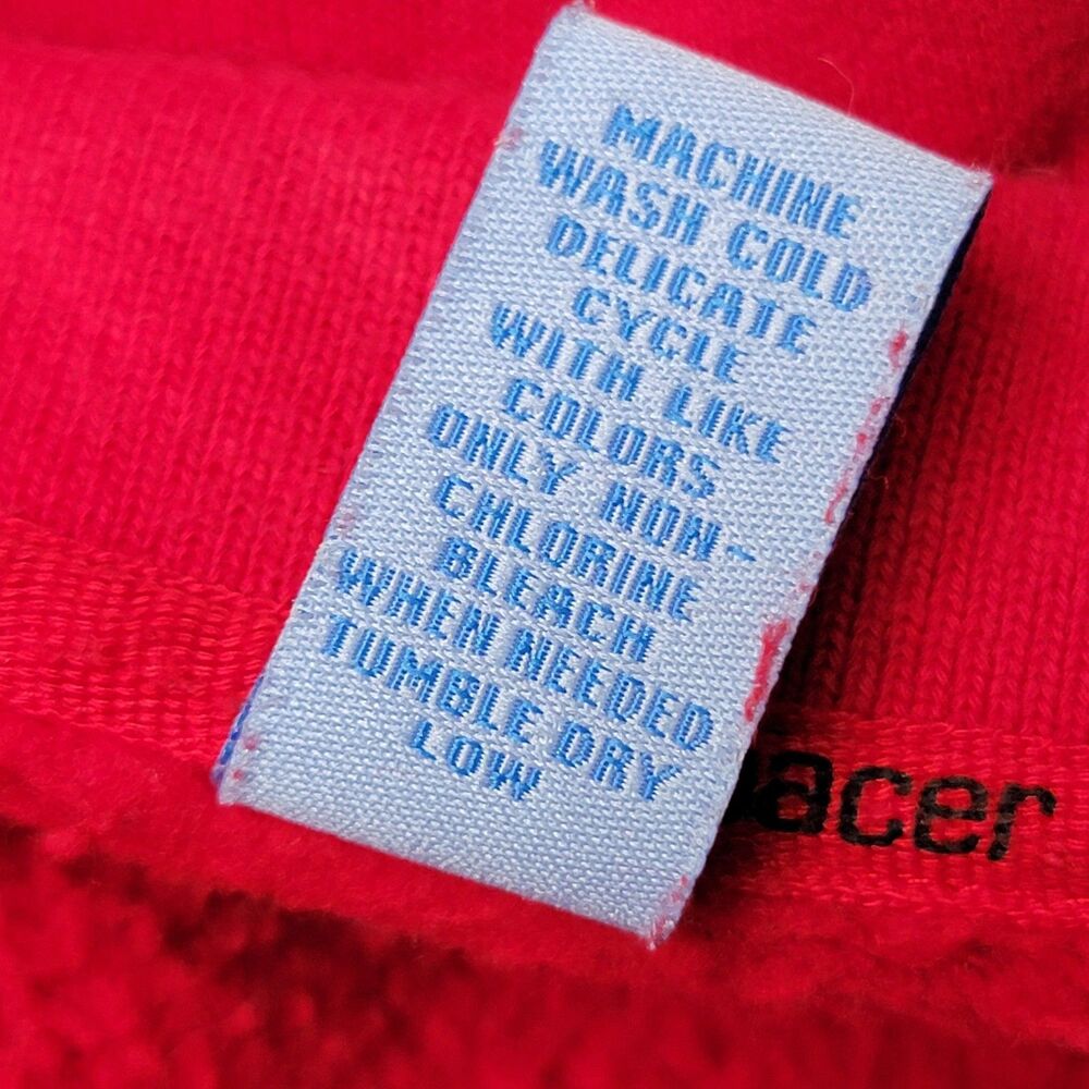 Pacer Pullover Sweatshirt Women's XL Red Plus Size Outdoor Winter Cozy Full Zip - Picture 5 of 7
